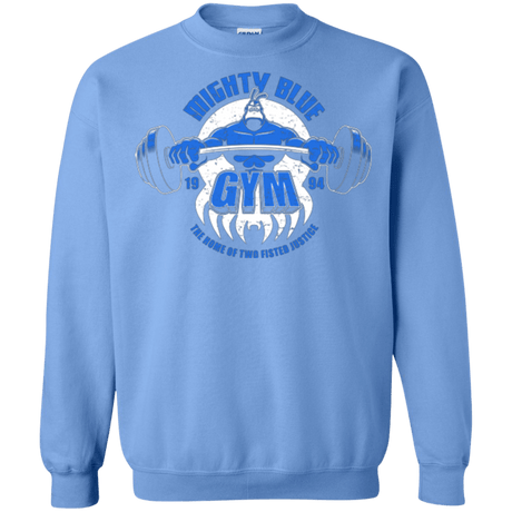 Sweatshirts Carolina Blue / Small Mighty Blue Gym Crewneck Sweatshirt