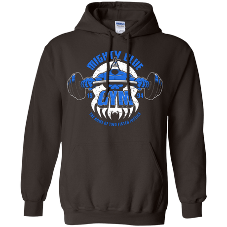 Sweatshirts Dark Chocolate / Small Mighty Blue Gym Pullover Hoodie