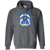 Sweatshirts Dark Heather / Small Mighty Blue Gym Pullover Hoodie