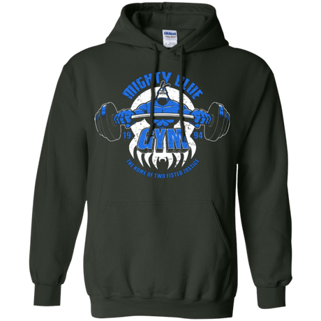 Sweatshirts Forest Green / Small Mighty Blue Gym Pullover Hoodie