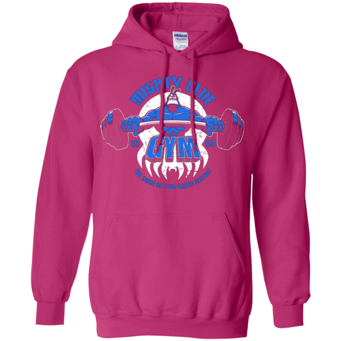 Sweatshirts Heliconia / Small Mighty Blue Gym Pullover Hoodie