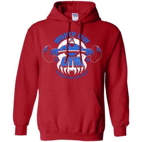 Sweatshirts Red / Small Mighty Blue Gym Pullover Hoodie