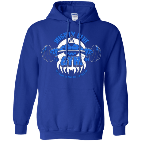 Sweatshirts Royal / Small Mighty Blue Gym Pullover Hoodie