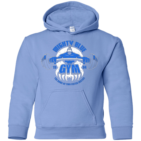 Sweatshirts Carolina Blue / YS Mighty Blue Gym Youth Hoodie