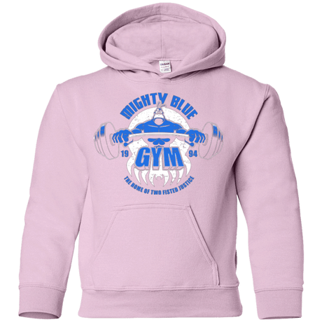 Sweatshirts Light Pink / YS Mighty Blue Gym Youth Hoodie