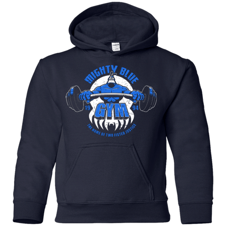 Sweatshirts Navy / YS Mighty Blue Gym Youth Hoodie