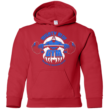 Sweatshirts Red / YS Mighty Blue Gym Youth Hoodie