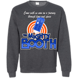 Sweatshirts Dark Heather / Small Mighty Booth Crewneck Sweatshirt