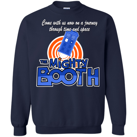 Sweatshirts Navy / Small Mighty Booth Crewneck Sweatshirt