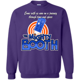 Sweatshirts Purple / Small Mighty Booth Crewneck Sweatshirt