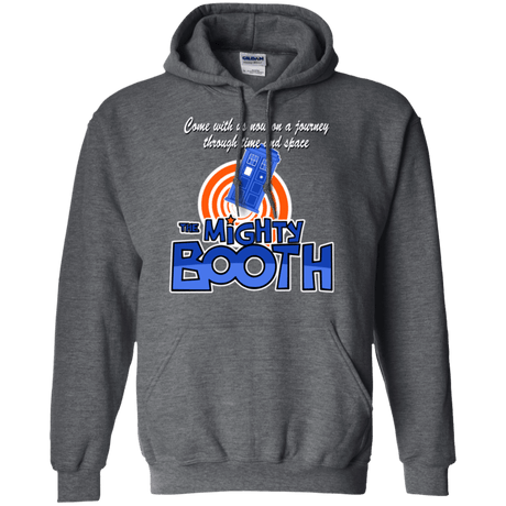 Sweatshirts Dark Heather / Small Mighty Booth Pullover Hoodie