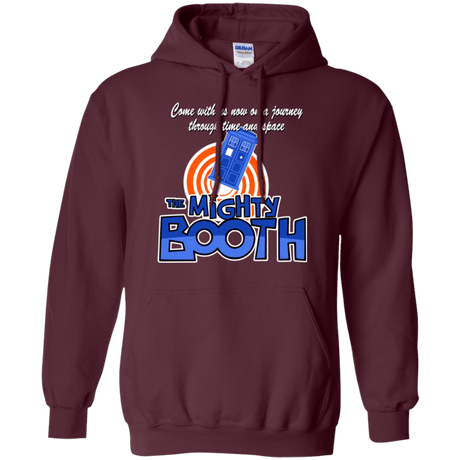 Sweatshirts Maroon / Small Mighty Booth Pullover Hoodie
