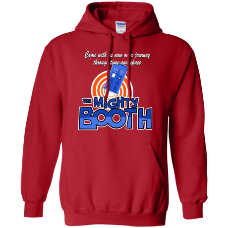 Sweatshirts Red / Small Mighty Booth Pullover Hoodie