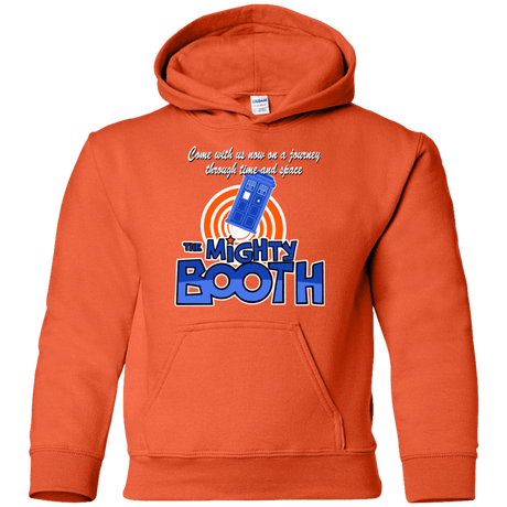 Sweatshirts Orange / YS Mighty Booth Youth Hoodie
