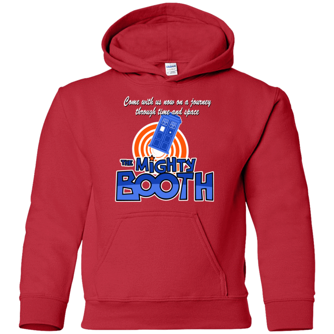Sweatshirts Red / YS Mighty Booth Youth Hoodie