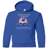 Sweatshirts Royal / YS Mighty Booth Youth Hoodie