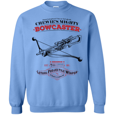 Sweatshirts Carolina Blue / Small Mighty Bowcaster Crewneck Sweatshirt
