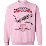 Sweatshirts Light Pink / Small Mighty Bowcaster Crewneck Sweatshirt
