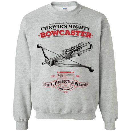 Sweatshirts Sport Grey / Small Mighty Bowcaster Crewneck Sweatshirt