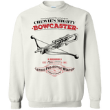 Sweatshirts White / Small Mighty Bowcaster Crewneck Sweatshirt