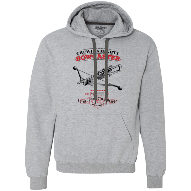 Sweatshirts Sport Grey / Small Mighty Bowcaster Premium Fleece Hoodie