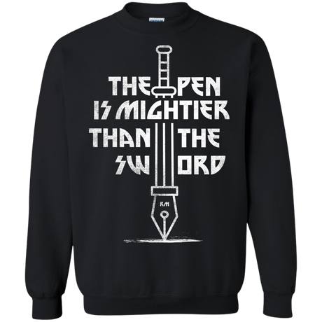 Sweatshirts Black / S Mighty Pen Crewneck Sweatshirt