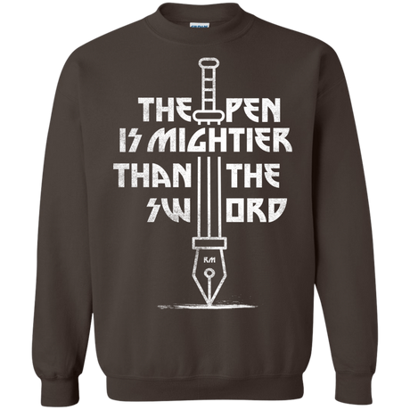 Sweatshirts Dark Chocolate / S Mighty Pen Crewneck Sweatshirt