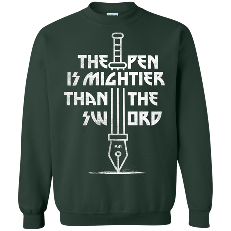 Sweatshirts Forest Green / S Mighty Pen Crewneck Sweatshirt