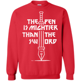 Sweatshirts Red / S Mighty Pen Crewneck Sweatshirt