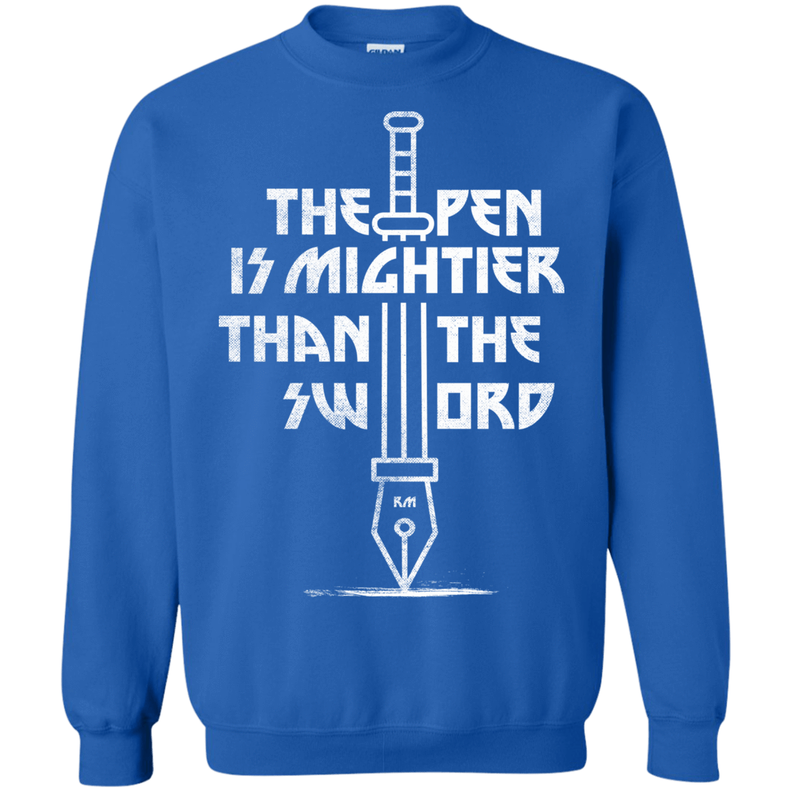 Sweatshirts Royal / S Mighty Pen Crewneck Sweatshirt