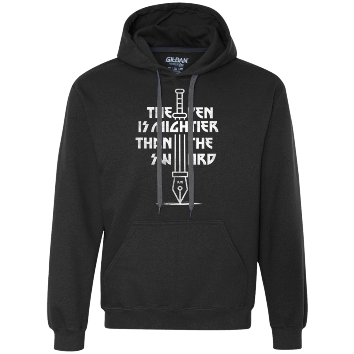 Sweatshirts Black / S Mighty Pen Premium Fleece Hoodie