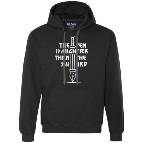 Sweatshirts Black / S Mighty Pen Premium Fleece Hoodie