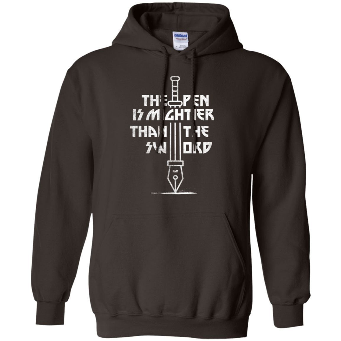 Sweatshirts Dark Chocolate / S Mighty Pen Pullover Hoodie