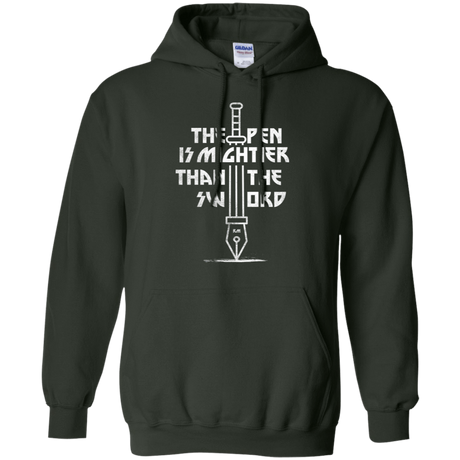 Sweatshirts Forest Green / S Mighty Pen Pullover Hoodie