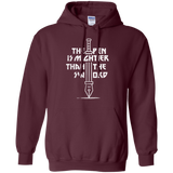 Sweatshirts Maroon / S Mighty Pen Pullover Hoodie