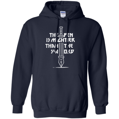 Sweatshirts Navy / S Mighty Pen Pullover Hoodie