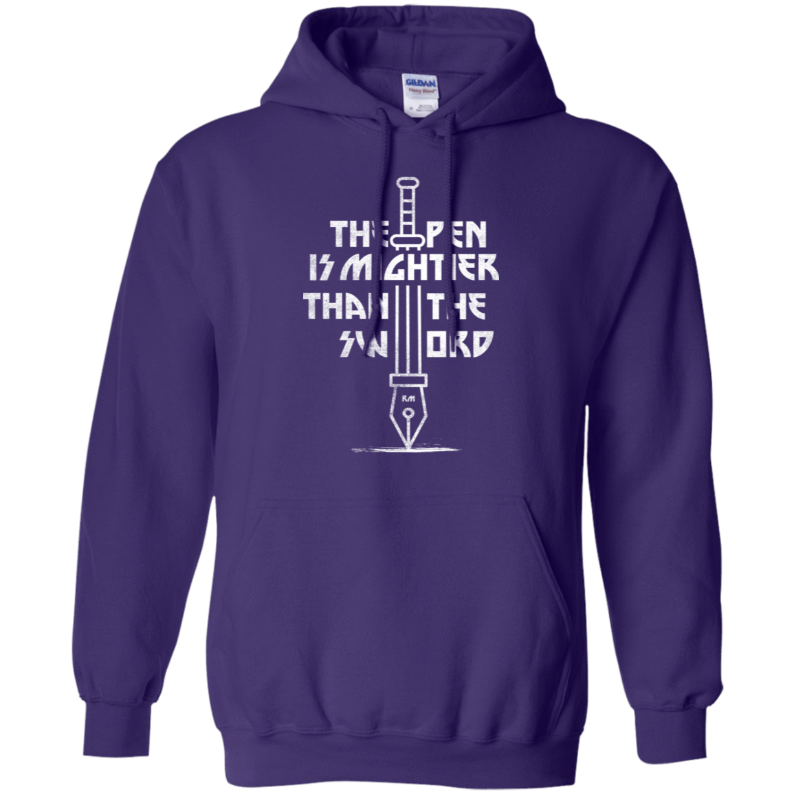 Sweatshirts Purple / S Mighty Pen Pullover Hoodie