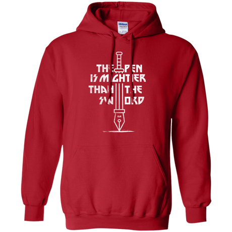 Sweatshirts Red / S Mighty Pen Pullover Hoodie