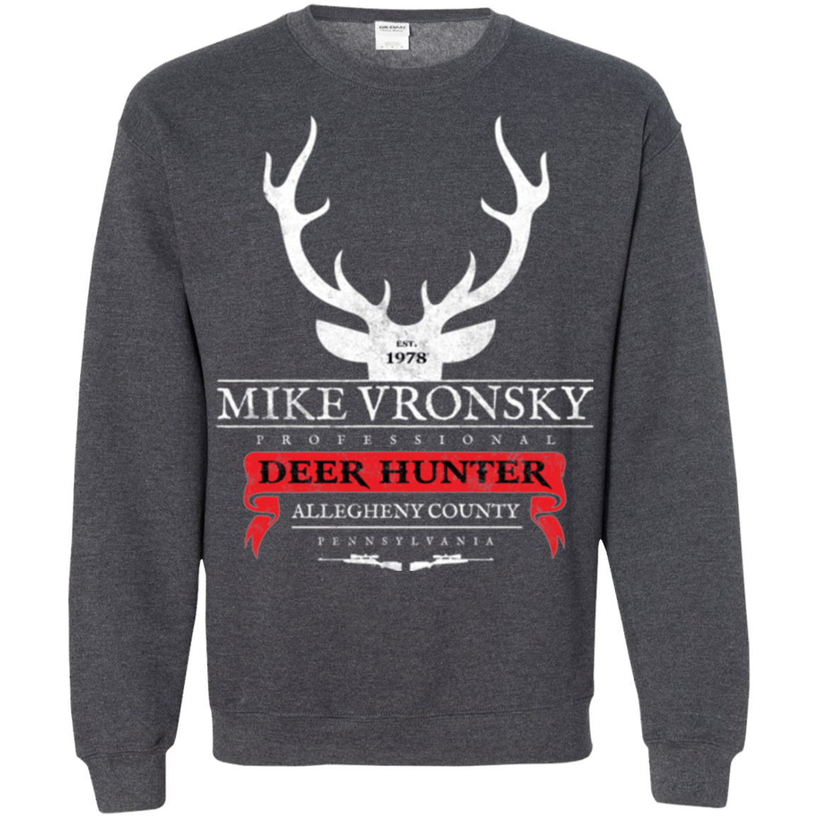 Sweatshirts Dark Heather / Small Mike Vronsky Crewneck Sweatshirt