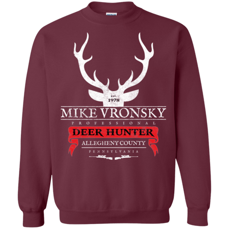 Sweatshirts Maroon / Small Mike Vronsky Crewneck Sweatshirt