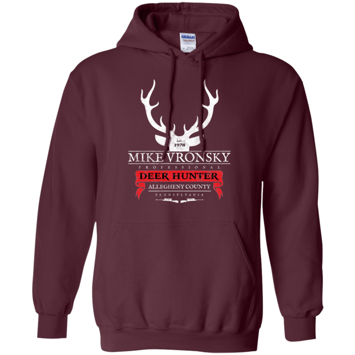 Sweatshirts Maroon / Small Mike Vronsky Pullover Hoodie