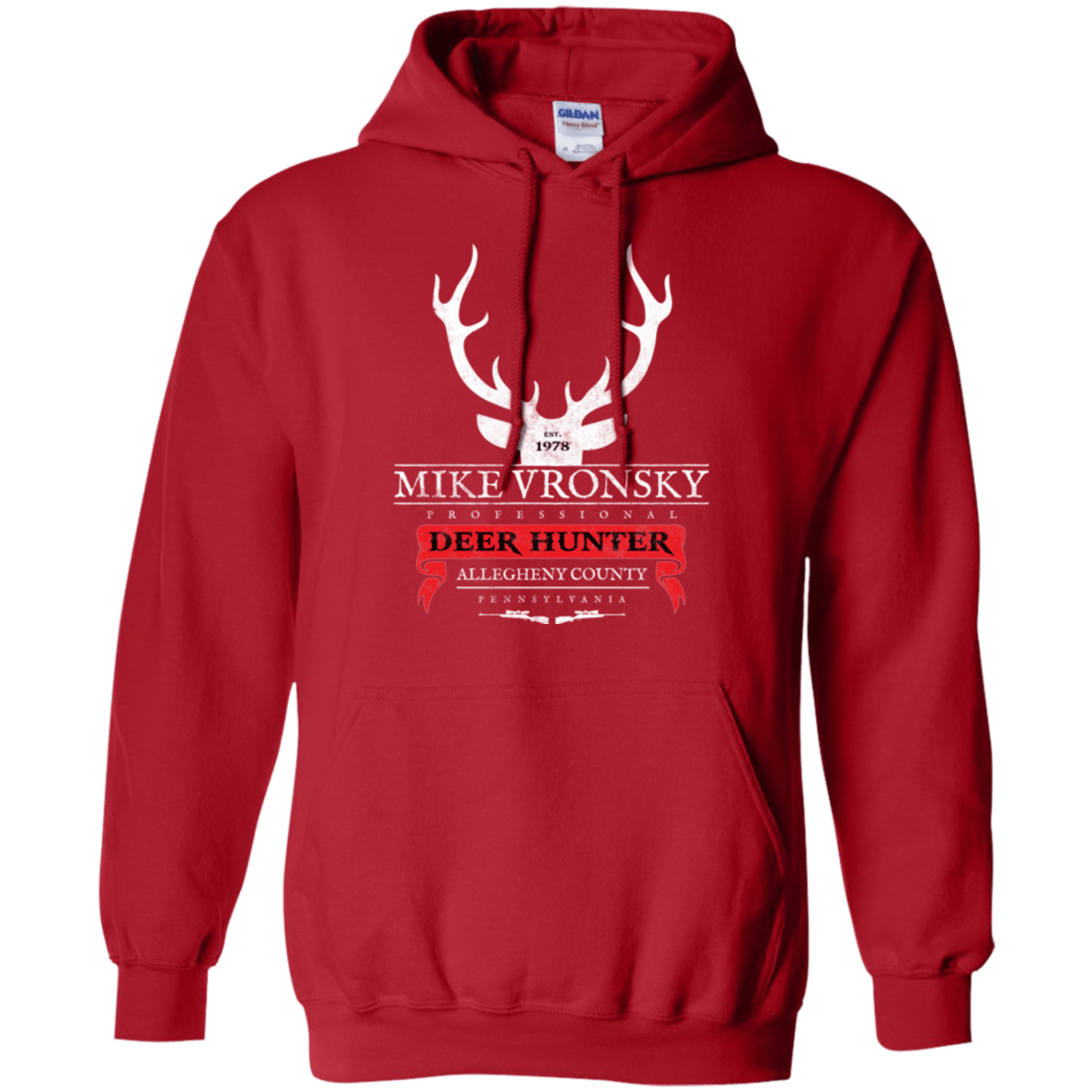 Sweatshirts Red / Small Mike Vronsky Pullover Hoodie