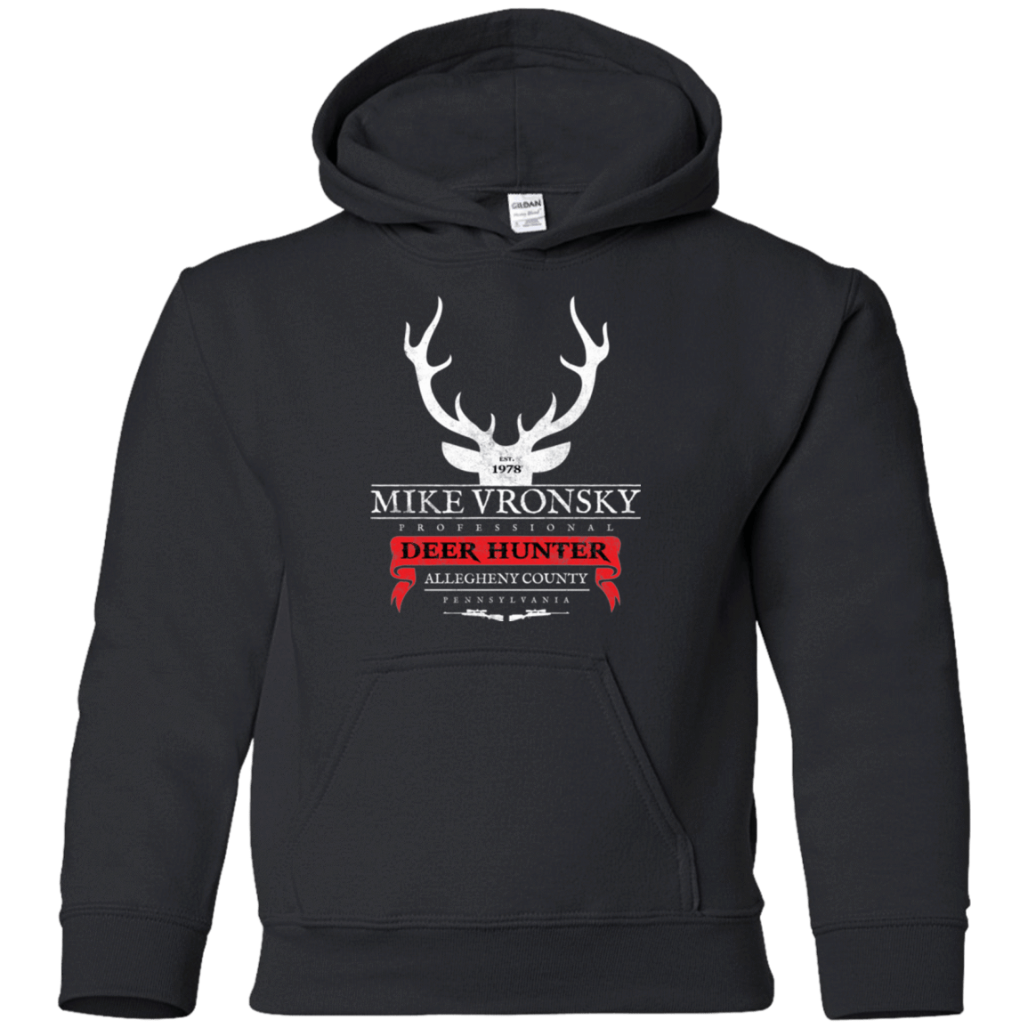 Sweatshirts Black / YS Mike Vronsky Youth Hoodie