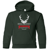 Sweatshirts Forest Green / YS Mike Vronsky Youth Hoodie