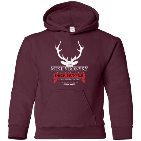 Sweatshirts Maroon / YS Mike Vronsky Youth Hoodie