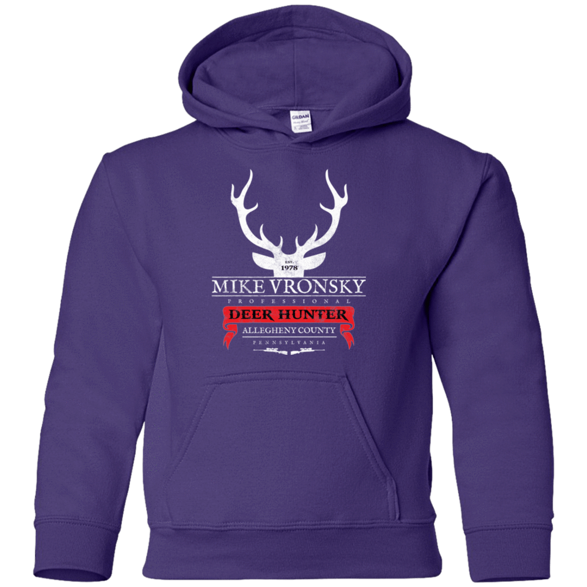 Sweatshirts Purple / YS Mike Vronsky Youth Hoodie
