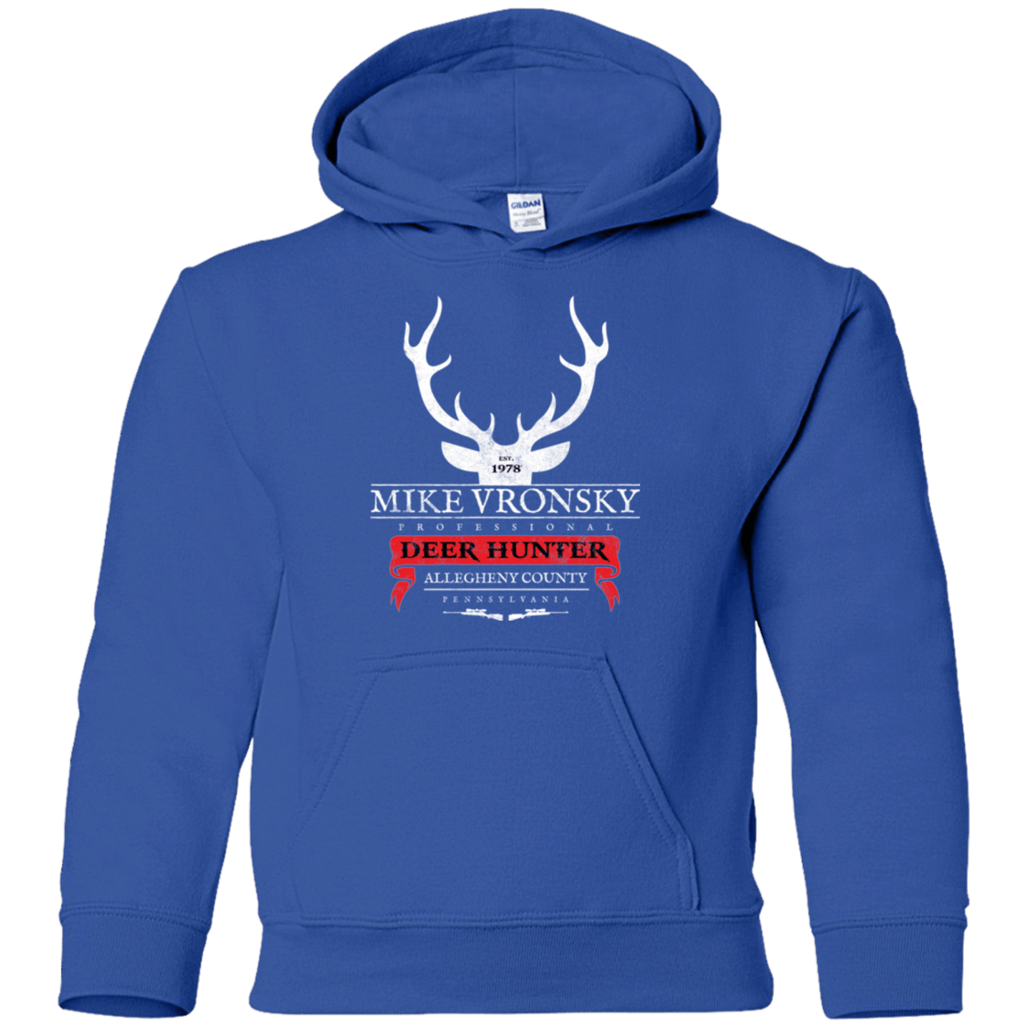 Sweatshirts Royal / YS Mike Vronsky Youth Hoodie