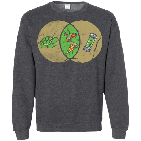Sweatshirts Dark Heather / Small Mikey Diagram Crewneck Sweatshirt