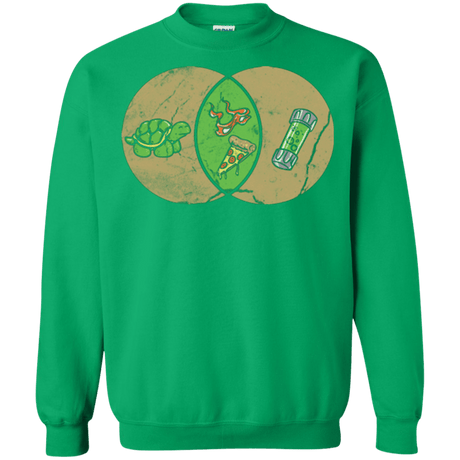 Sweatshirts Irish Green / Small Mikey Diagram Crewneck Sweatshirt