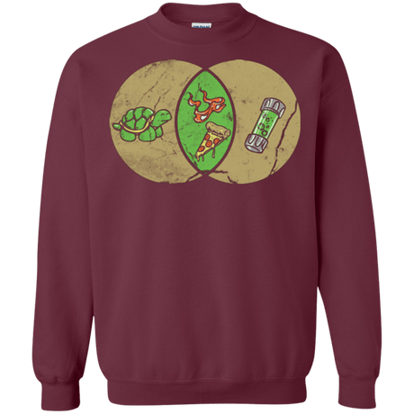 Sweatshirts Maroon / Small Mikey Diagram Crewneck Sweatshirt